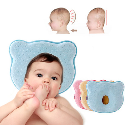 Kūdikių pagalvės atminties putos naujagimiui kvėpuojančios formuojančios pagalvės, neleidžiančios Ergonomiškos galvos