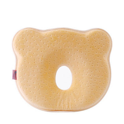 Бебешка възглавница Мемори пяна Новородено бебе Дишащи оформящи възглавници за предотвратяване на главата Ергономични