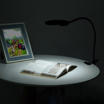 Μεγεθυντικός φακός Φωτιζόμενος επιτραπέζιος λαμπτήρες LED με κλιπ 2x 5x μεγεθυντικός φακός Ανάλυση οπτικών οργάνων ανάγνωσης