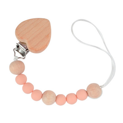 Zīdaiņu kokvilnas knupīšu klipši jaundzimušo zobu šķilšanās knupim Košļājamās manekena ķēdītes Meiteņu zēniem Bērnu aksesuāri