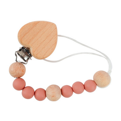 Zīdaiņu kokvilnas knupīšu klipši jaundzimušo zobu šķilšanās knupim Košļājamās manekena ķēdītes Meiteņu zēniem Bērnu aksesuāri