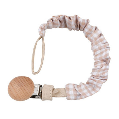 Zīdaiņu kokvilnas knupīšu klipši jaundzimušo zobu šķilšanās knupim Košļājamās manekena ķēdītes Meiteņu zēniem Bērnu aksesuāri