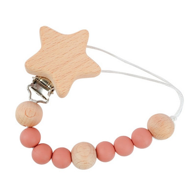 Zīdaiņu kokvilnas knupīšu klipši jaundzimušo zobu šķilšanās knupim Košļājamās manekena ķēdītes Meiteņu zēniem Bērnu aksesuāri