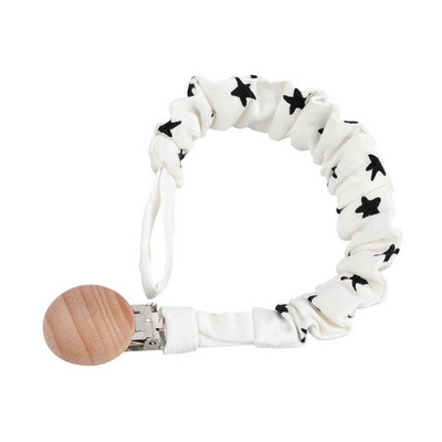 Zīdaiņu kokvilnas knupīšu klipši jaundzimušo zobu šķilšanās knupim Košļājamās manekena ķēdītes Meiteņu zēniem Bērnu aksesuāri