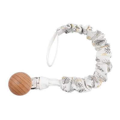 Zīdaiņu kokvilnas knupīšu klipši jaundzimušo zobu šķilšanās knupim Košļājamās manekena ķēdītes Meiteņu zēniem Bērnu aksesuāri