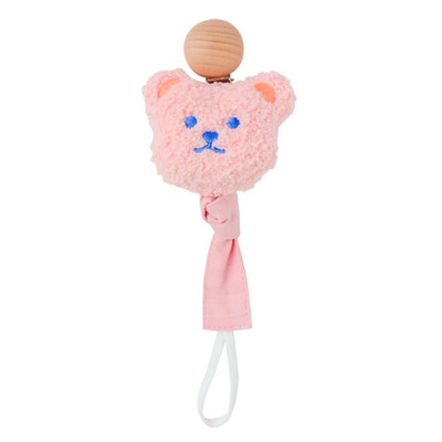 Kūdikių čiulptuko segtukas, medvilninis animacinių filmų kaimiško stiliaus laikiklis manekenas, rankų darbo kalėdinė dovana