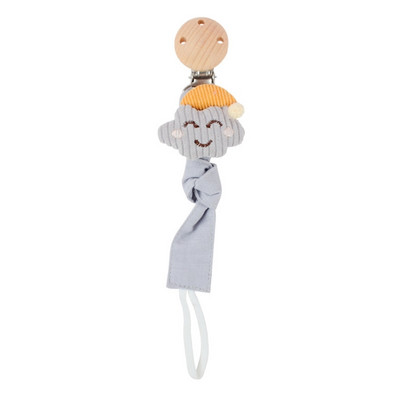 Kūdikių čiulptuko segtukas, medvilninis animacinių filmų kaimiško stiliaus laikiklis manekenas, rankų darbo kalėdinė dovana