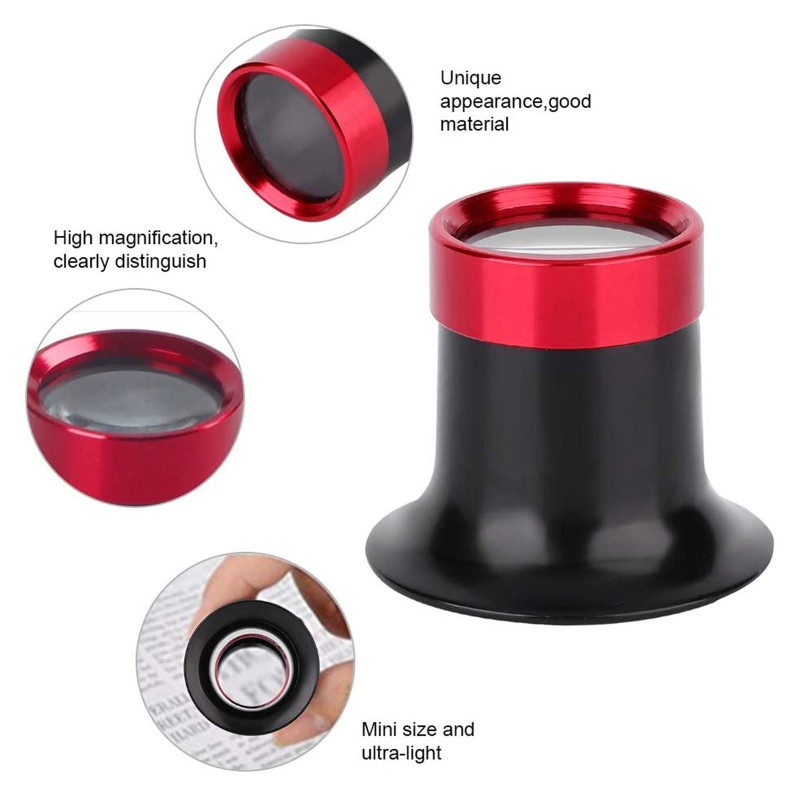 Pārnēsājams Lupas Palielināmais stikls Pulksteņi Lupe Lens Juvelieris