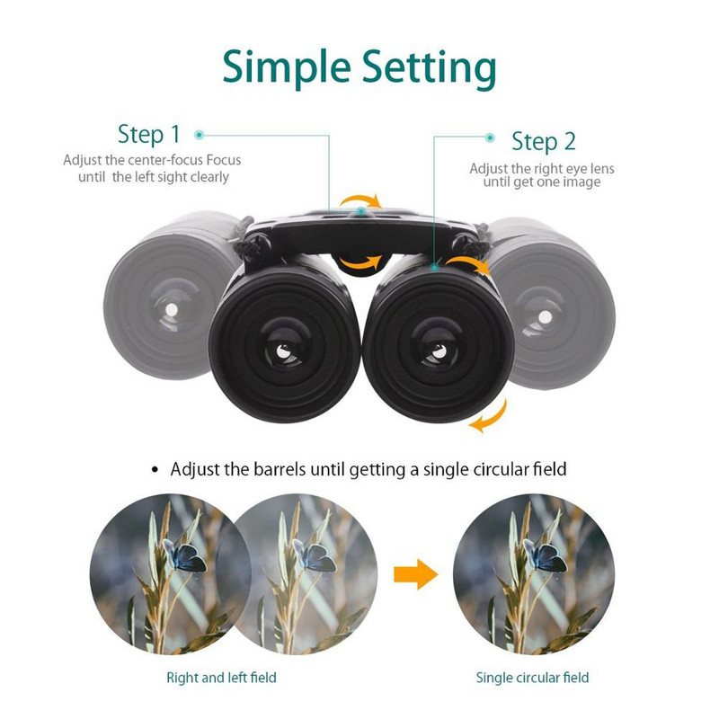 APEXEL 8x21 HD binokkel 1000M pikamaa kokkupandav miniteleskoop BAK4 FMC optika jahispordiks välikämpinguks reisimiseks