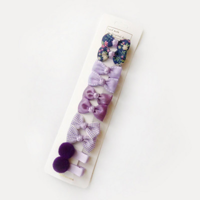 10/5 db Bowknot Baby Girl Hajtűk Aranyos virágos kockás Pöttyös Gyerek Hajcsat Baba Hajtű Gyerek Barrettes Baba Haj kiegészítők