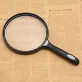 Lupă de mână 2,5X 130 mm Lupă cu lentilă mare Lectură Hartă Mâner ziar Lupă Bijuterii Lupă Ajutoare pentru vederea scăzută