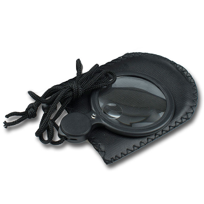 4x LED apšviestas pakabinamas didintuvas, skirtas siuvimui, pynimui ir rankų darbui