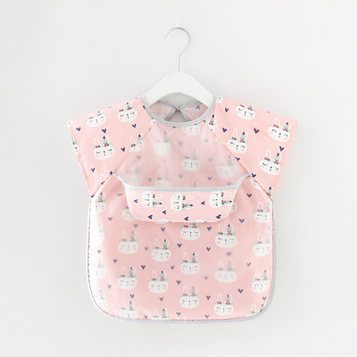 Állítható előke EVA vízálló ebédelő előke Baba rajzfilm etetőkendő Gyermek Babakötény Babador Bandana Summer