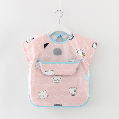 Állítható előke EVA vízálló ebédelő előke Baba rajzfilm etetőkendő Gyermek Babakötény Babador Bandana Summer