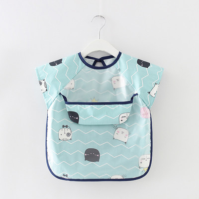 Állítható előke EVA vízálló ebédelő előke Baba rajzfilm etetőkendő Gyermek Babakötény Babador Bandana Summer