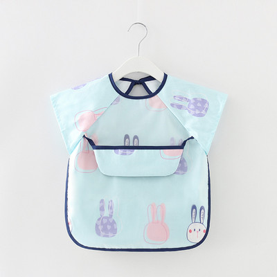 Állítható előke EVA vízálló ebédelő előke Baba rajzfilm etetőkendő Gyermek Babakötény Babador Bandana Summer