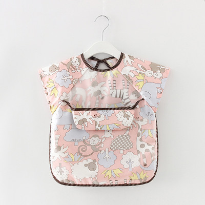 Állítható előke EVA vízálló ebédelő előke Baba rajzfilm etetőkendő Gyermek Babakötény Babador Bandana Summer