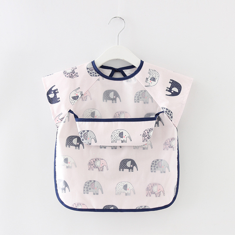 Állítható előke EVA vízálló ebédelő előke Baba rajzfilm etetőkendő Gyermek Babakötény Babador Bandana Summer