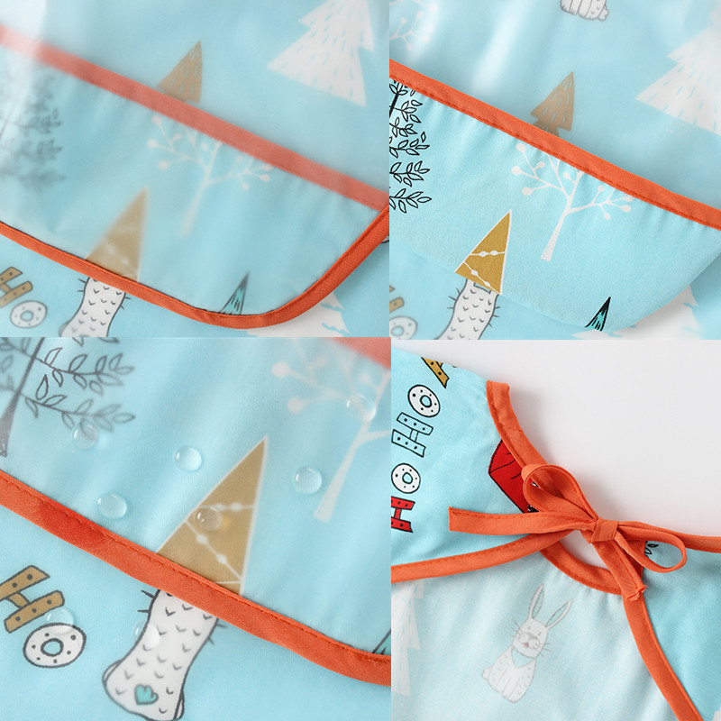 Állítható előke EVA vízálló ebédelő előke Baba rajzfilm etetőkendő Gyermek Babakötény Babador Bandana Summer