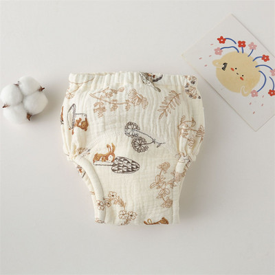 Pantaloni de antrenament reutilizabili, impermeabili, din bumbac moale pentru bebeluși, scutece pentru nou-născut, scutece pentru sugari, chiloți pentru copii mici, pânză pentru schimbarea scutecelor