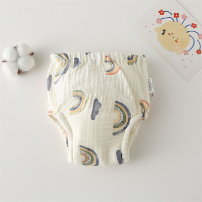 Pantaloni de antrenament reutilizabili, impermeabili, din bumbac moale pentru bebeluși, scutece pentru nou-născut, scutece pentru sugari, chiloți pentru copii mici, pânză pentru schimbarea scutecelor