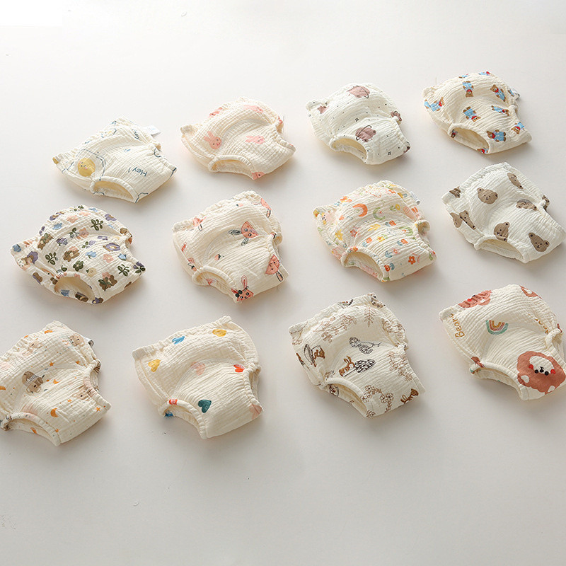 Pantaloni de antrenament reutilizabili, impermeabili, din bumbac moale pentru bebeluși, scutece pentru nou-născut, scutece pentru sugari, chiloți pentru copii mici, pânză pentru schimbarea scutecelor