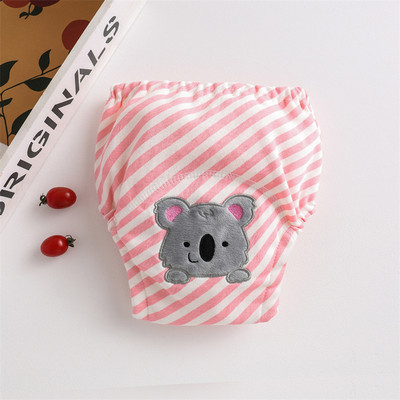 Armsad beebi veekindlad korduvkasutatavad treeningpüksid Puuvillane beebi mähe väikelaste lühikesed püksid mähkmed aluspüksid mähkmepesu riie uus