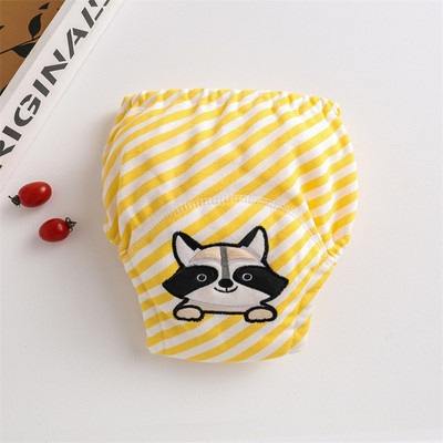 Armsad beebi veekindlad korduvkasutatavad treeningpüksid Puuvillane beebi mähe väikelaste lühikesed püksid mähkmed aluspüksid mähkmepesu riie uus