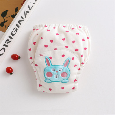 Armsad beebi veekindlad korduvkasutatavad treeningpüksid Puuvillane beebi mähe väikelaste lühikesed püksid mähkmed aluspüksid mähkmepesu riie uus