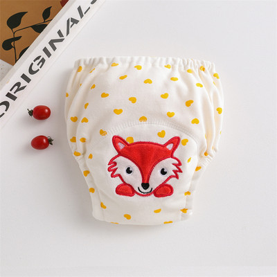 Armsad beebi veekindlad korduvkasutatavad treeningpüksid Puuvillane beebi mähe väikelaste lühikesed püksid mähkmed aluspüksid mähkmepesu riie uus