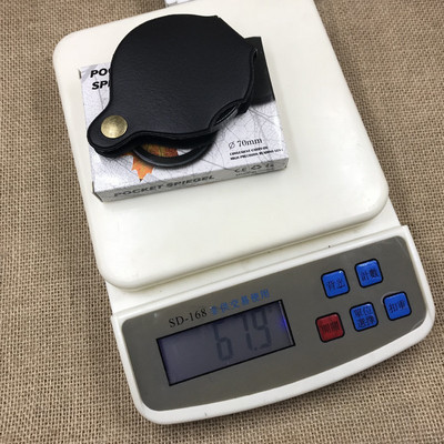 Nešiojamas rankinis didinamasis stiklas 8X sulankstomas kišeninis didinamasis stiklas papuošalai didinamasis stiklas papuošalai dėkingi kepleris