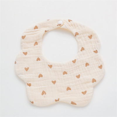 Kokvilnas marles apdruka Zīdaiņu priekšautiņi New Wave absorbējošs siekalu dvielis jaundzimušo atraugas drānas bandāna šalle zēniem.