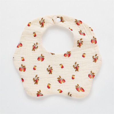 Kokvilnas marles apdruka Zīdaiņu priekšautiņi New Wave absorbējošs siekalu dvielis jaundzimušo atraugas drānas bandāna šalle zēniem.