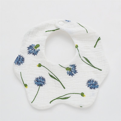 Kokvilnas marles apdruka Zīdaiņu priekšautiņi New Wave absorbējošs siekalu dvielis jaundzimušo atraugas drānas bandāna šalle zēniem.