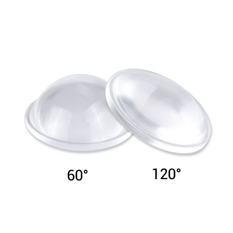 3 tk 1 komplekt 44 mm LED-objektiivi optiline klaas 60 120 kraadi + 50 mm helkurkollimaator + fikseeritud klamber 20 W 30 W 50 W 100 W COB kiibile