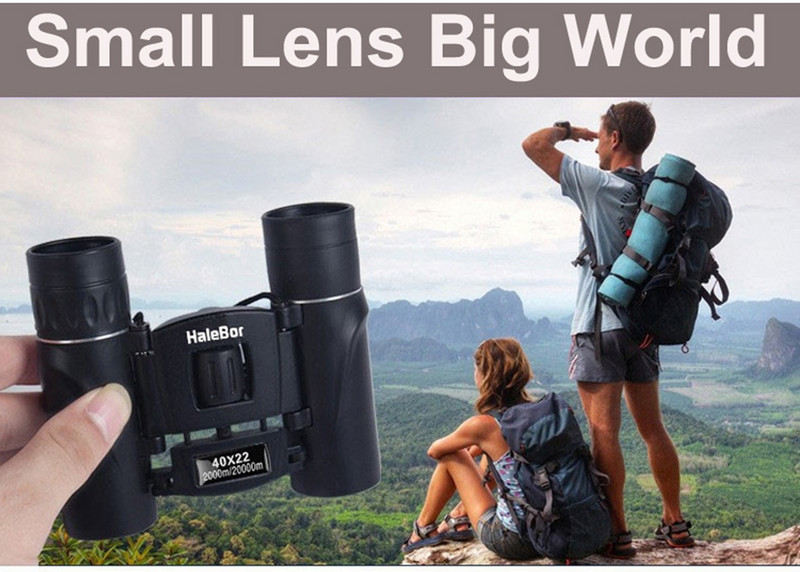 Prijenosni lovački dalekozor 40x22 HD sklopivi dalekozor Teleskop BAK4 FMC Optika Mini dalekozor