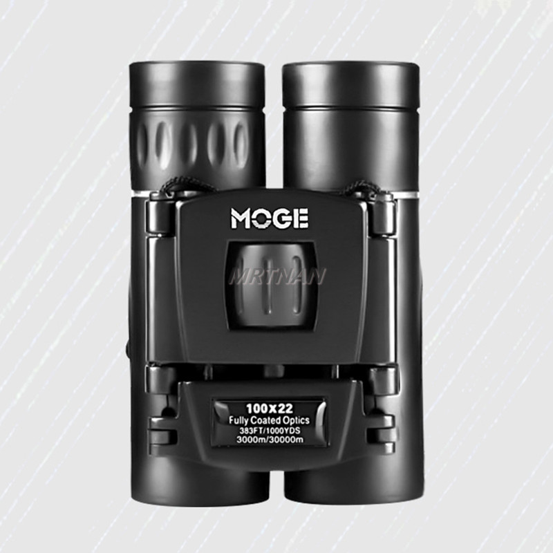 Binoclu HD portabil cu telescop rabatabil de 100x22 mini puternic, pentru călătorii și camping