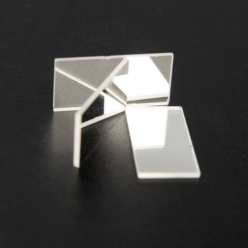 10 tk defektne optiline esipinna helkurpeeglid, suure peegeldusvõimega esimese pinna peegel, 24x12 mm paksus 1 mm