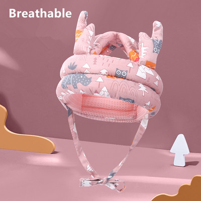 Kūdikių apsauginis šalmas, galvos apsauginė kepurė, mažylis, apsaugantis nuo kritimo įklotas Vaikai mokosi vaikščioti.