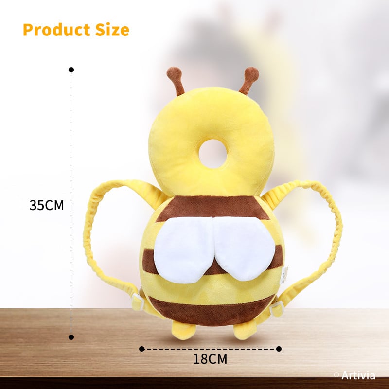 Väikelapse Beebi peakaitse Turvapadja padi seljaosa vigastuste vältimine Multifilmi turvapadjad Hingav kukkumisvastane padi 1-3T