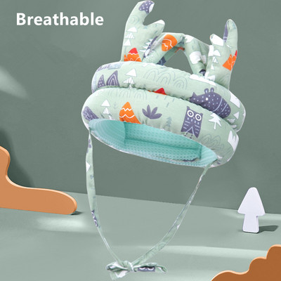 Beebi kaitsvad peakatted kaitsekiiver, peakaitsemüts, väikelapse kukkumisvastane padi Lapsed õpivad kõndima Reguleeritav avariikork