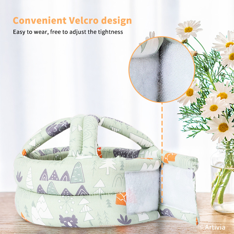 Beebi kaitsvad peakatted kaitsekiiver, peakaitsemüts, väikelapse kukkumisvastane padi Lapsed õpivad kõndima Reguleeritav avariikork