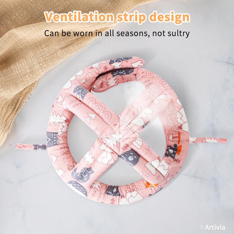 Beebi kaitsvad peakatted kaitsekiiver, peakaitsemüts, väikelapse kukkumisvastane padi Lapsed õpivad kõndima Reguleeritav avariikork