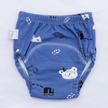 6-слойни водоустойчиви памучни панталони за многократна употреба Бебешки шорти Бельо Плат Бебешки пелени Пелени Гащички за смяна на пелени