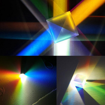 12,7 mm K9 Cube Defective Cross Dichroic Prism RGB Combiner Splitter Glass Decor Square Cube RGB Инструменти за обучение Декорация