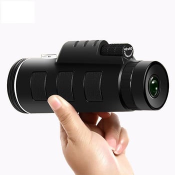 40 X 60 Super Telephoto Zoom Monocular Επαγγελματικό τηλεσκόπιο εντοπισμού εμβέλειας Τηλεσκόπιο φορητό μονόφθαλμο ζουμ