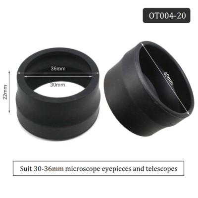 Okuliaras Akių kaušeliai Dangteliai Viena pora Guminiai žiūronai Akių apsaugai Stereo mikroskopo dalys Teleskopai Akių kaušeliai Vidinis skersmuo 29-36 mm