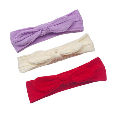 3 vnt / rinkinys kūdikių plaukų juostelių rinkinys mergaitėms lankas elastinės galvos juostelės susukto kabelio dizaino turbanas vaikams galvos apdangalai kūdikių plaukų priedai