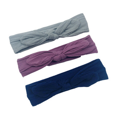 3 vnt / rinkinys kūdikių plaukų juostelių rinkinys mergaitėms lankas elastinės galvos juostelės susukto kabelio dizaino turbanas vaikams galvos apdangalai kūdikių plaukų priedai