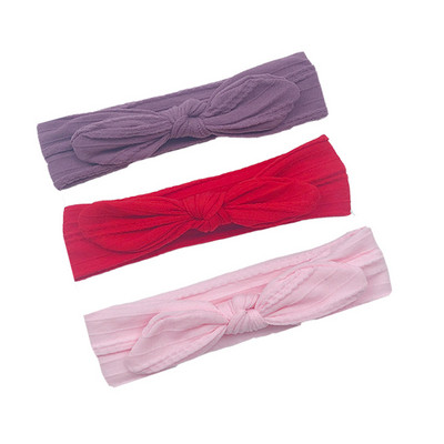 3 vnt / rinkinys kūdikių plaukų juostelių rinkinys mergaitėms lankas elastinės galvos juostelės susukto kabelio dizaino turbanas vaikams galvos apdangalai kūdikių plaukų priedai